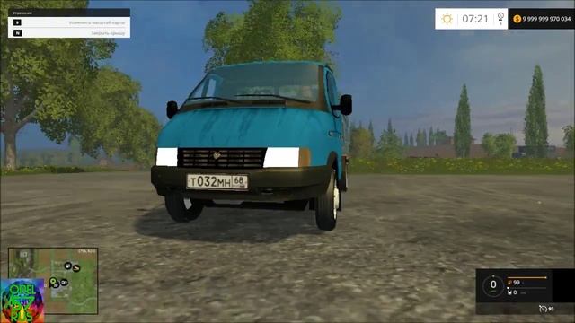 Farming Simulator 2015. Мод: ГАЗель-3302 удлиненная. (Ссылка в описании) смотреть онлайн