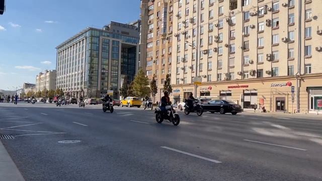 Осенний "Московский мотофестиваль" 23 сентября 2023 года