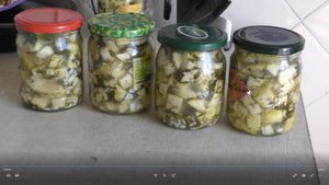 маринованные кабачки, как грибы, мировой закусон