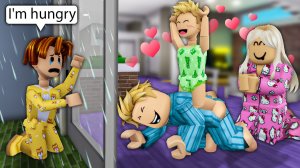ROBLOX Brookhaven ?RP - FUNNY MOMENTS _ Peter want to more loved by adoptive parents.mp4