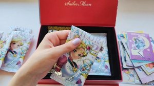 РАСПАКОВКА ПРЕМИУМ БОКСА SAILOR MOON // Распаковка редких карточек Сейлор Мун