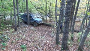 Пикап ВАЗ 2329 по бездорожью. Особенности езды.