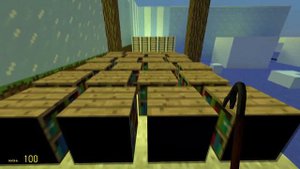 ЗЛОЙ ХУАН ПРОТИВ ДОБРОГО ХУАНА! ДОРОГА СМЕРТИ В  МИРЕ МАЙНКРАФТ В Garry`s Mod