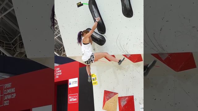 Bouldering Japan Cup 2022 Final W1 Miho Nonaka