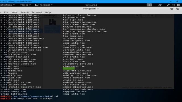 Escaneo con Vulscan смотреть онлайн