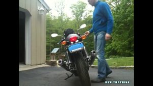 Moto Guzzi V7 exhaust sound compilation