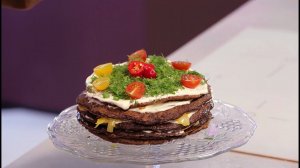 Торт из куриной печени