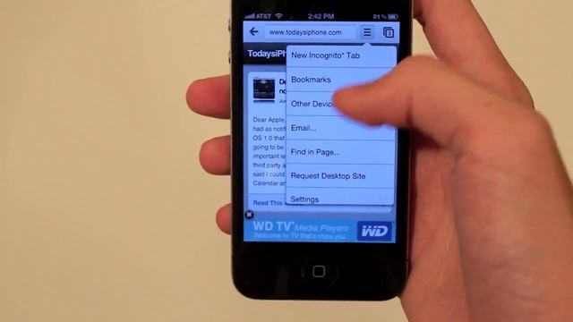 Google Chrome iPhone App Review смотреть онлайн