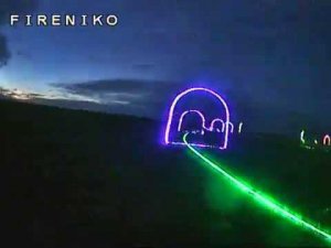 АЭРОНЕТ 2017 Гонки дронов Ночная. Aeronet 2017 Drone race Night DVR