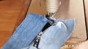 Как вставить замок в сумку