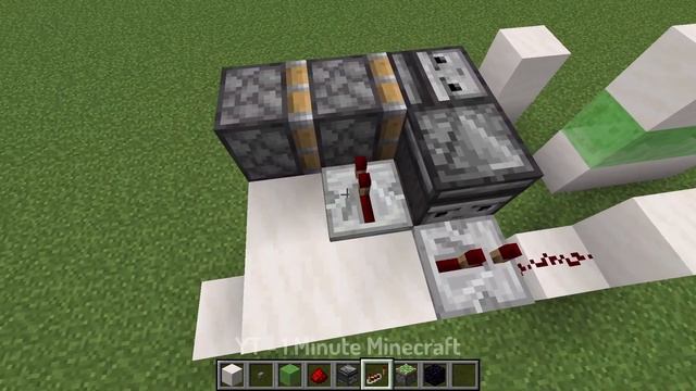 Minecraft: 3x3 Sliding Door (1 Minute Tutorial!) смотреть онлайн