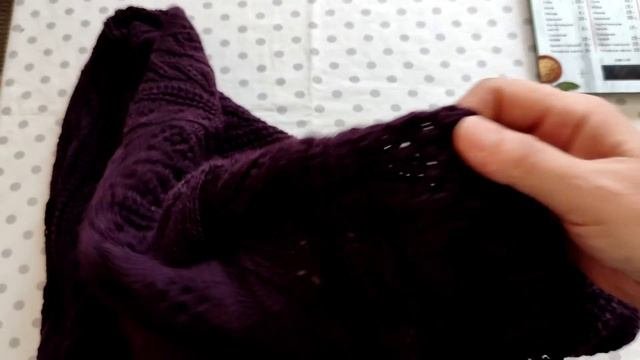 //23// Готовая работа. Ажурная кофточка.