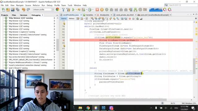 File Upload: Handling file inputs and normal form inputs in the same HTTP request. смотреть онлайн