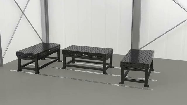 Применение сварочно-сборочных столов. Рельсовая система Siegmund www.vektor-grupp.ru смотреть онлайн