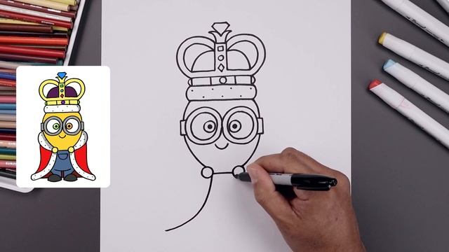 How To Draw King Bob | Minions смотреть онлайн