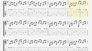 Every Breath You Take fingerstyle TAB (PDF + Guitar Pro)