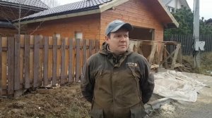 Строим деревянный гараж .Краткий обзор и стоимость.