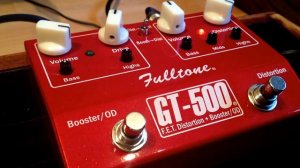 Fulltone GT-500 - Fender Stratocaster