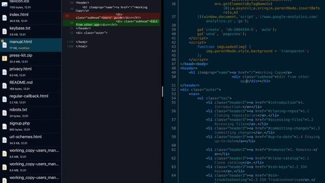 Working Copy, powerful Git client for iOS смотреть онлайн