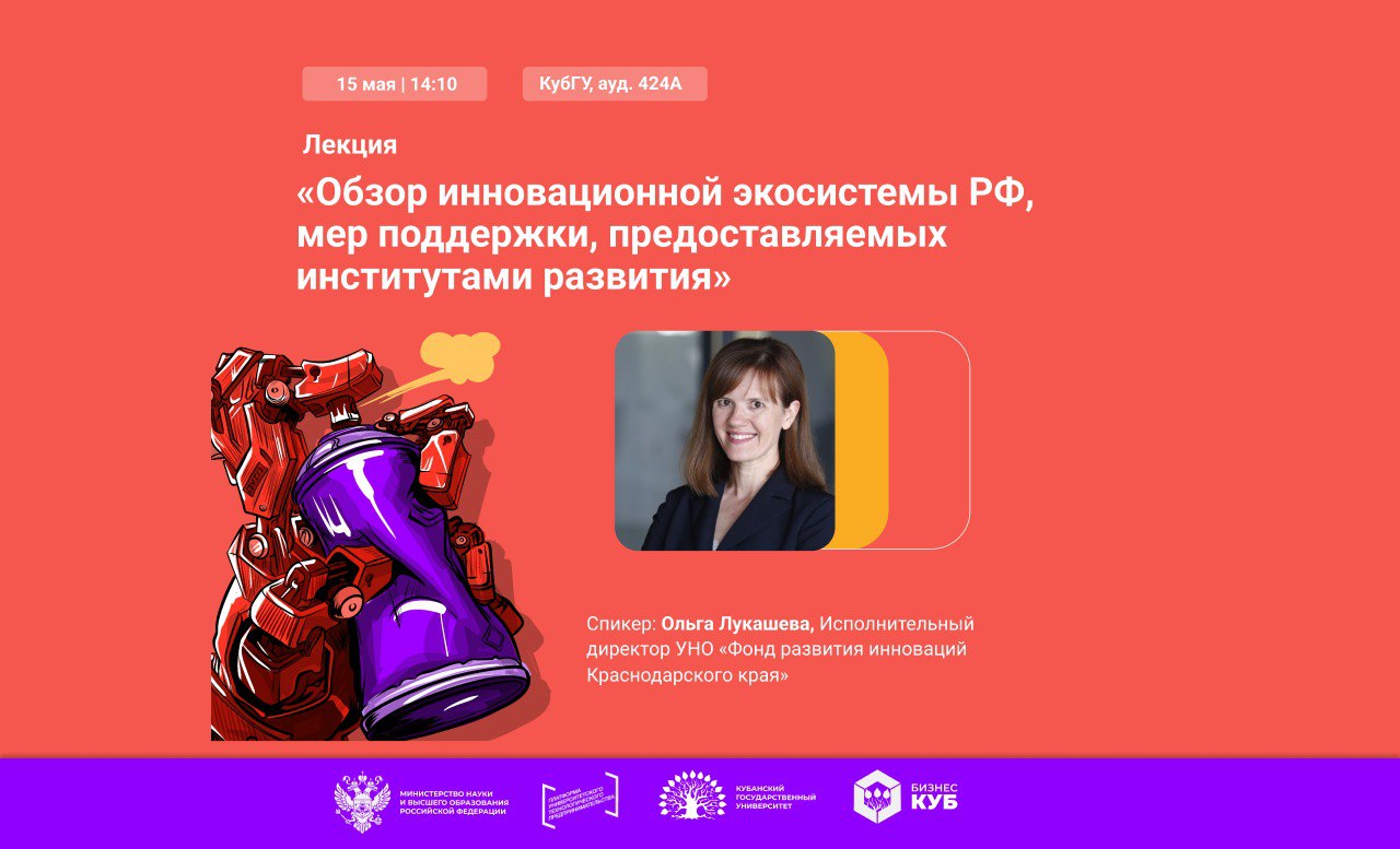 Обзор инновационной экосистемы РФ, мер поддержки, предоставляемых институтами развития