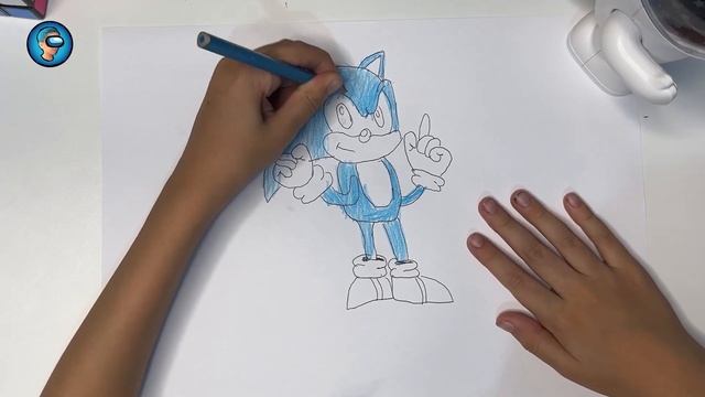 Рисуем Соника. Sonic drawing смотреть онлайн
