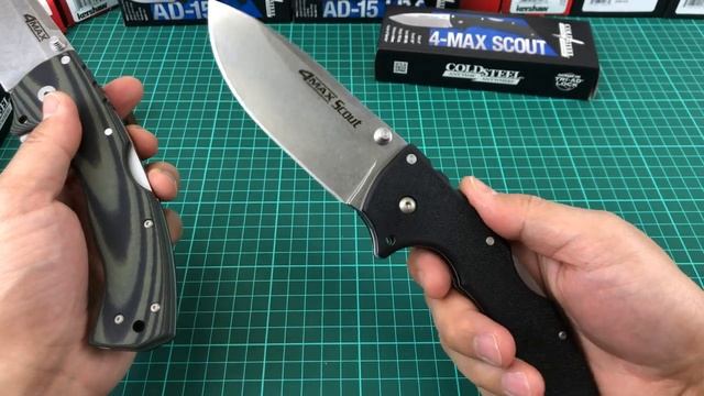 Нож "4-MAX Elite" Crucible CPM S35VN G-10 62RMA от Cold Steel смотреть онлайн