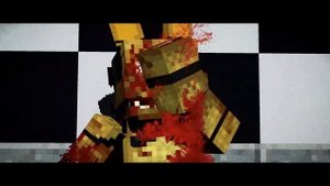 Springlock Failure || FNAF Mine-imator (GORE WARNING)