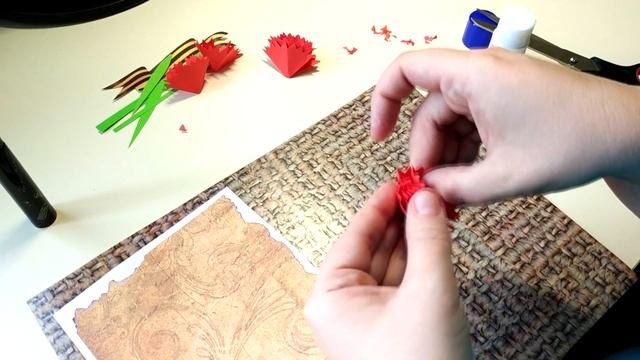 Открытка ко Дню Победы. смотреть онлайн