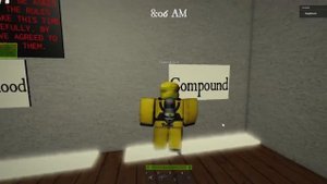 Roblox Yellow Hazmat Suit (Avatar Build)