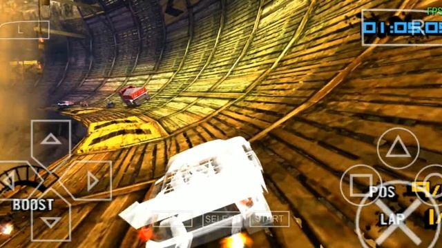 Motorstorm Arctic Edge PPSSPP V1.9.4 Android Gameplay + Best settings