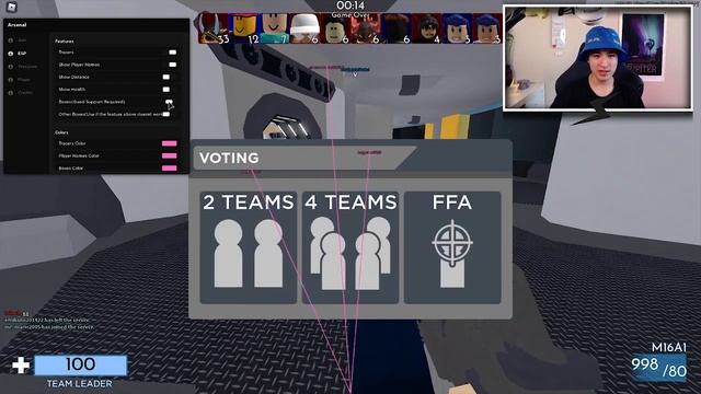 Roblox Arsenal Exploit GUI Script (2023 Pastebin) смотреть онлайн