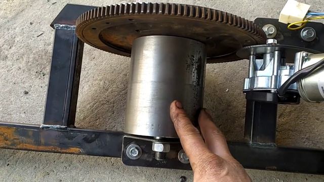 Подъёмные ворота своими руками, механизм подъёма....... смотреть онлайн