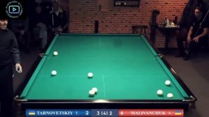 Такое бывает? Тарновецкий - Маливанчук, Lviv Open 2015. Бильярд (американка). Billiards.