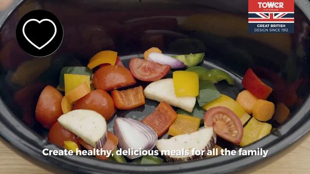 Tower Stainless Steel, 3.5 Litre Capacity Slow Cooker смотреть онлайн