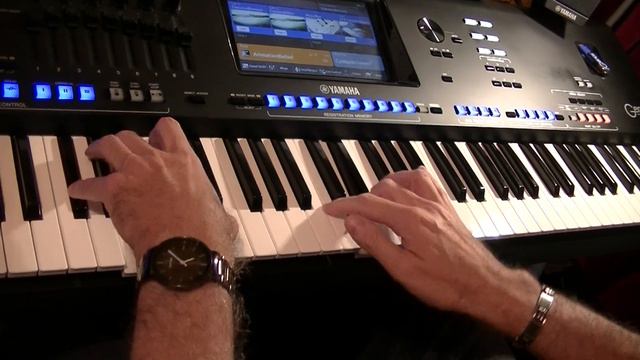 Aquarium on Yamaha Genos by Darren Jones смотреть онлайн