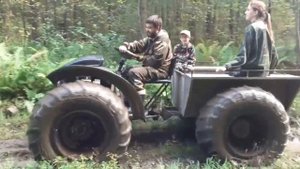 На ВЕЗДЕХОДЕ ЗИС-5 с друзьями ЗА ГРИБАМИ.