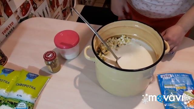 ОКРОШКА НА КЕФИРЕ И СЫВОРОТКЕ