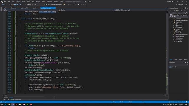 Create a new .dwg in AutoCAD using ObjectARX 2022 and then read it using ObjectARX 2022 смотреть онлайн