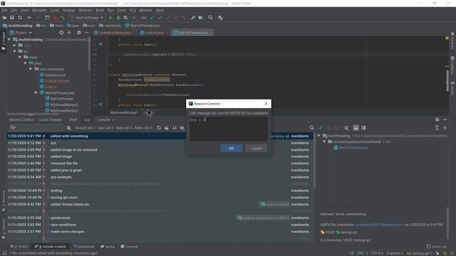 intellij edit commit message смотреть онлайн