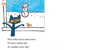 Pete the Cat Snow Daze _ Animated Book _ Read aloud