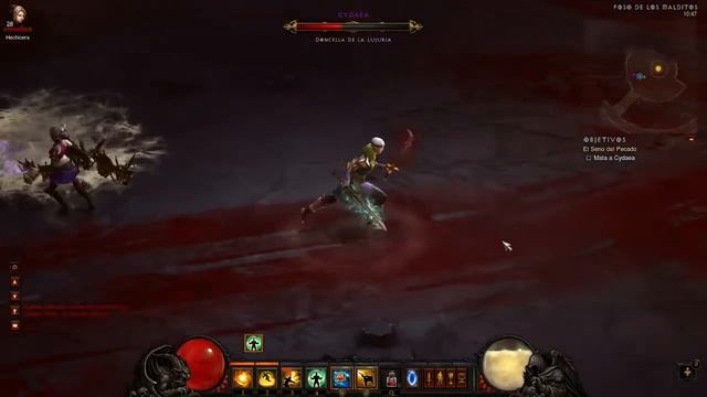 Diablo 3 Acto 3 Cydaea Vs Monje (Normal) смотреть онлайн