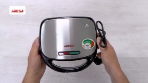 Распаковка сэндвичницы / Unpacking of sandwich maker ARESA AR-1206