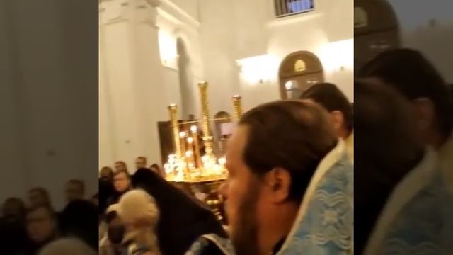 О.Илий и о.Илиодор служат акафист Божией Матери смотреть онлайн