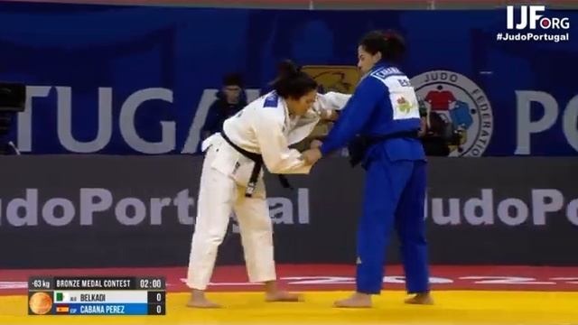 Grand Prix Portugal 2023. 63 kg. Bronze. BELKADI Amina (ALG) - CABANA PEREZ Cristina (ESP) смотреть онлайн