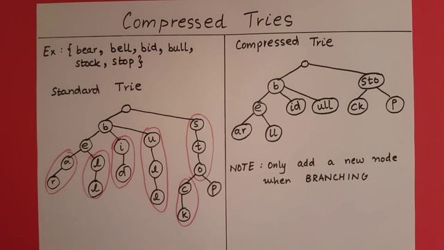 Compressed Tries смотреть онлайн