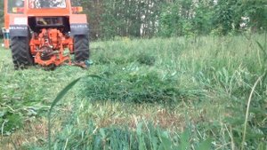 Сенокос на тракторе  т 25\Haying on the tractor t 25