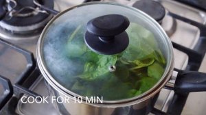 Spinach Soup Recipe | Крем-суп из шпината