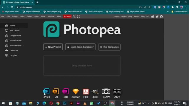 Photo Pea | Download & Install Photopea App For Laptop PC Windows 10 Free | How To Open PSD File
