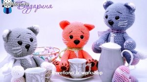 Амигуруми: схема Котятки. Игрушки вязаные крючком - Free crochet patterns.