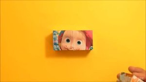 Masha and the Bear Puzzle Blocks Toy Game for Kids